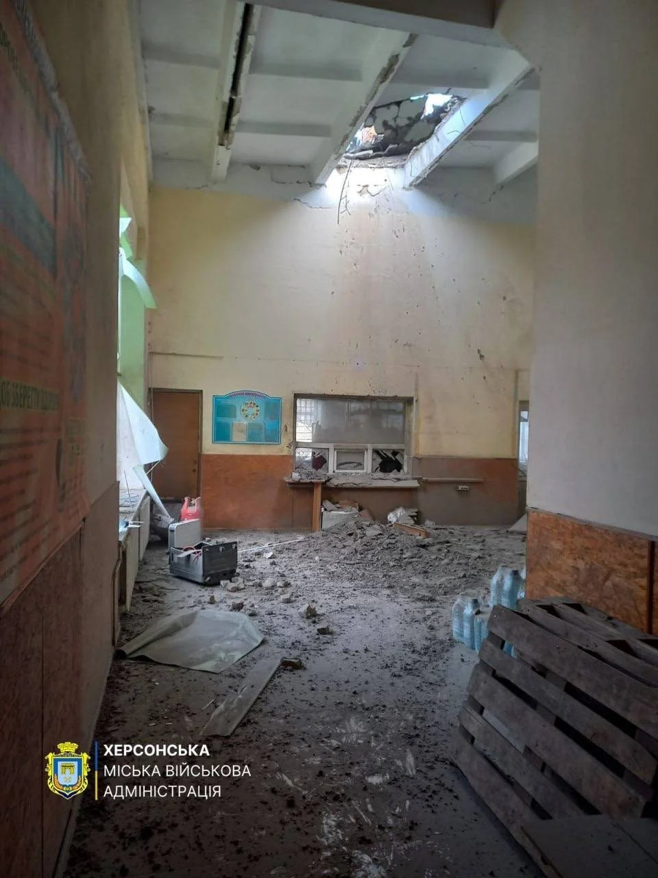 Освітні заклади під вогнем: наслідки чергового удару по Херсону