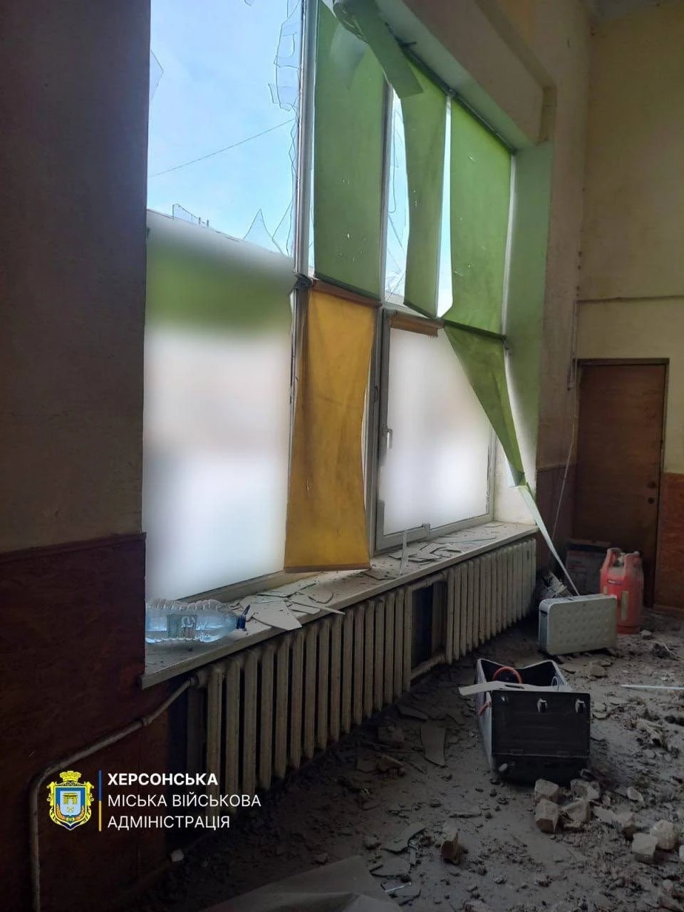 Освітні заклади під вогнем: наслідки чергового удару по Херсону