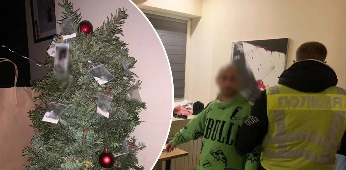 Наркотичний «декор»: у Києві затримали іноземця з ялинкою, прикрашеною психотропами