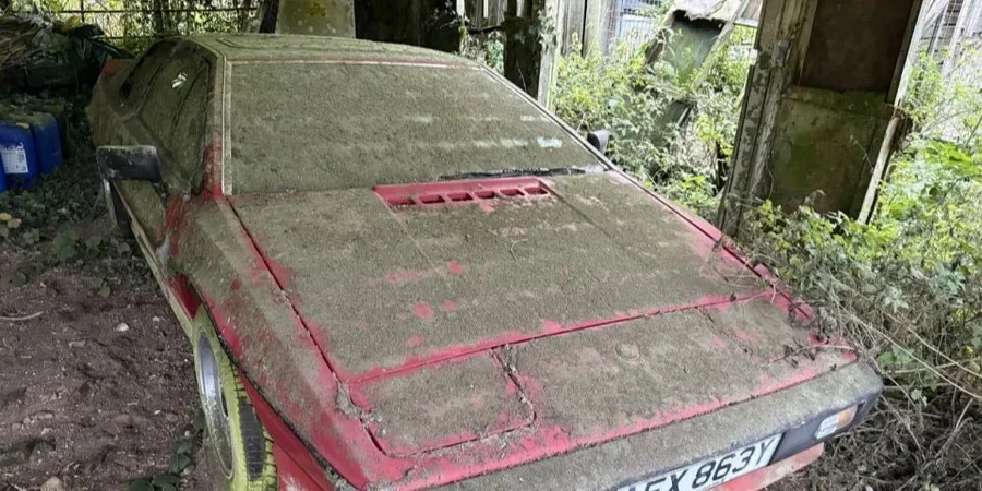 Бонд у полоні плісняви: британський фермер виставив на продаж раритетний Lotus Esprit