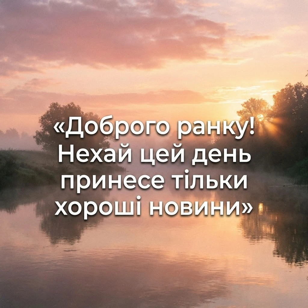 Картинки доброго ранку: душевні листівки та побажання для чудового початку дня