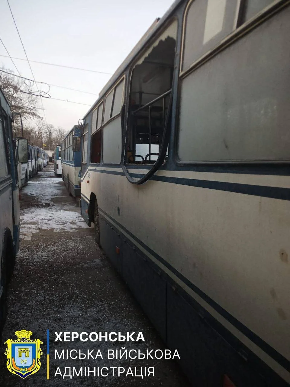Ранковий обстріл Херсона: під ударом знову опинився комунальний сектор