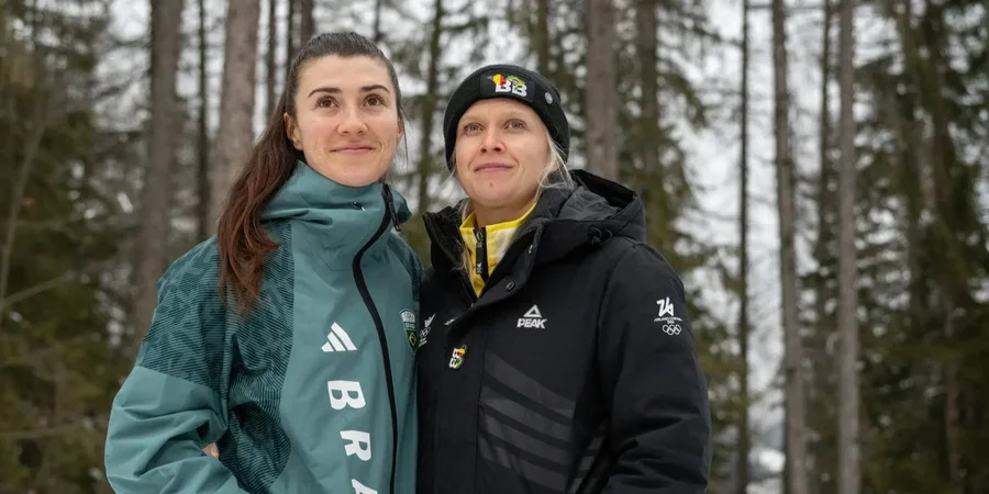 Льодові віражі та сімейні узи: як на Олімпіаді в Італії подружжя змагається за різні прапори