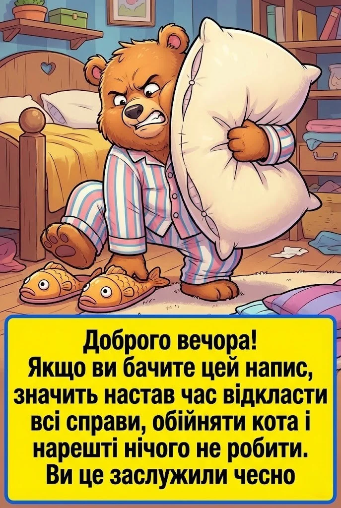 Доброго вечора: найкращі картинки українською для затишного відпочинку та гарного настрою
