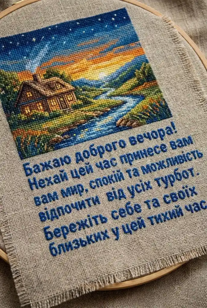 Доброго вечора: найкращі картинки українською для затишного відпочинку та гарного настрою