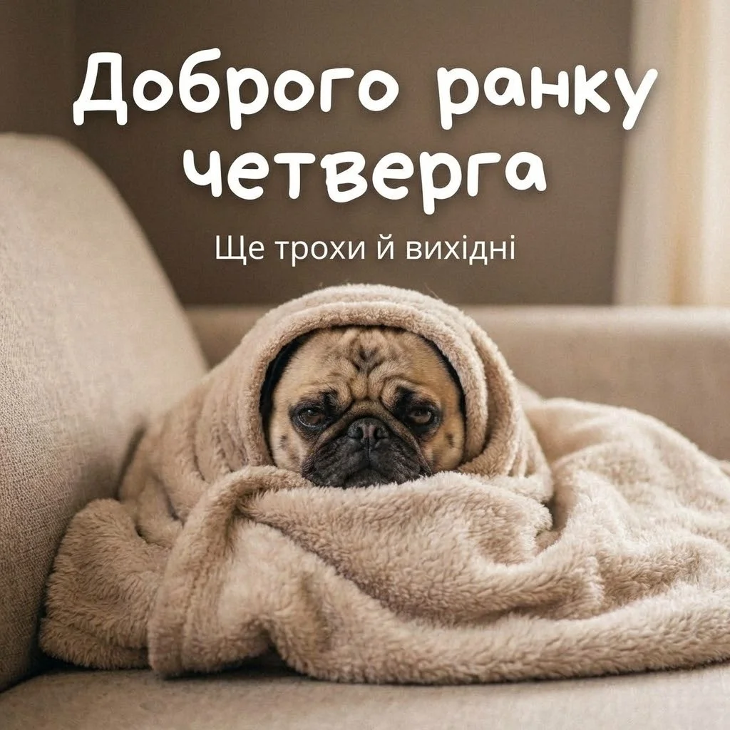 Доброго ранку четверга: найкрасивіші картинки та душевні листівки для гарного настрою