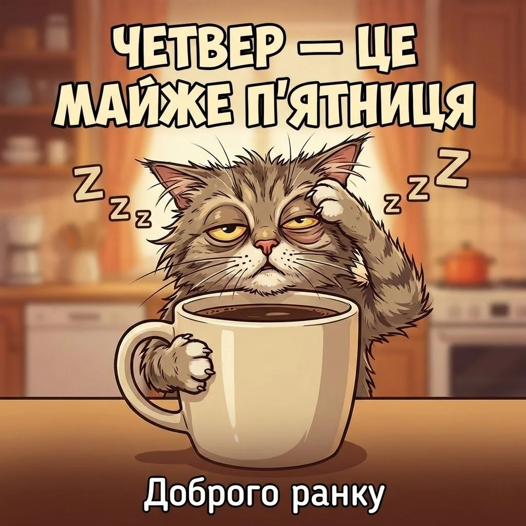 Доброго ранку четверга: найкрасивіші картинки та душевні листівки для гарного настрою