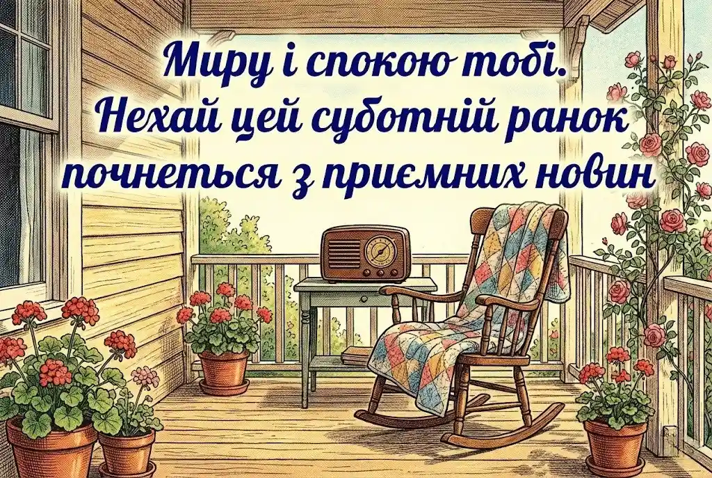 Доброго ранку суботи: надихаючі картинки та найтепліші побажання для чудових вихідних