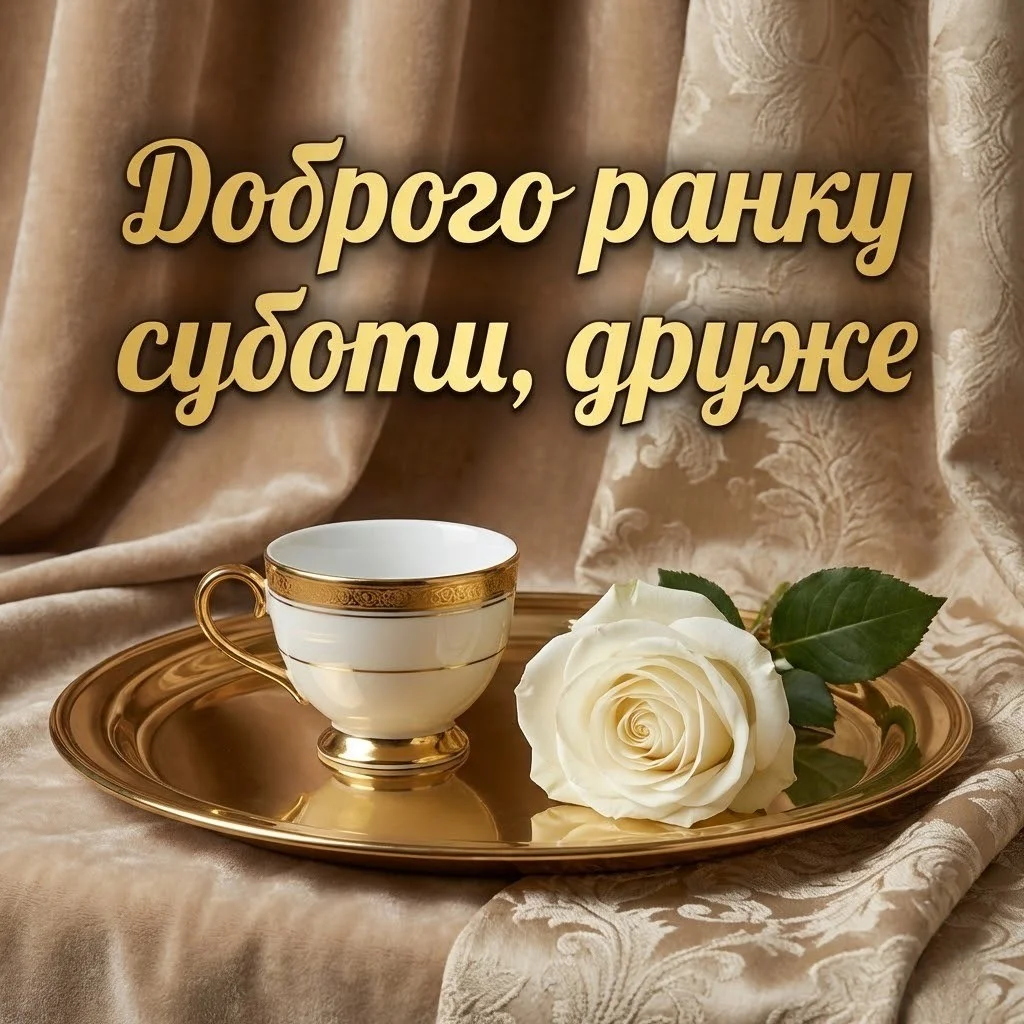 Доброго ранку суботи: надихаючі картинки та найтепліші побажання для чудових вихідних