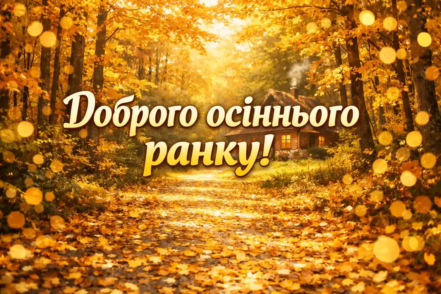 Доброго осіннього ранку: найкращі картинки та затишні листівки для гарного настрою