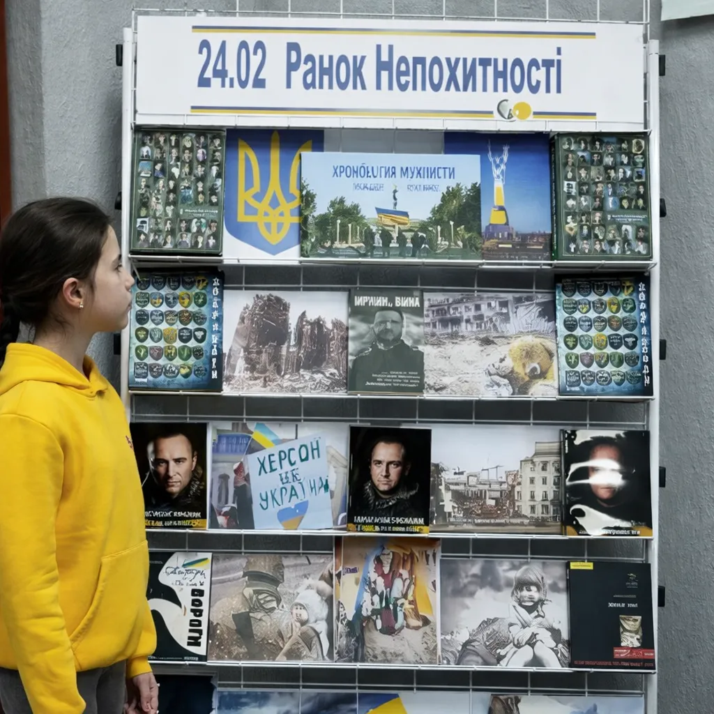 Точка відліку: у Херсоні представили експозицію про перші години великої війни