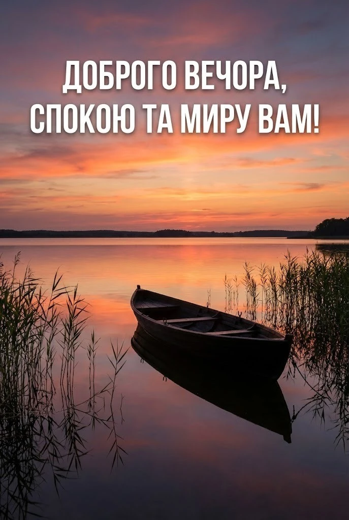 Доброго вечора, гарного відпочинку та добірка душевних листівок для вашого затишку