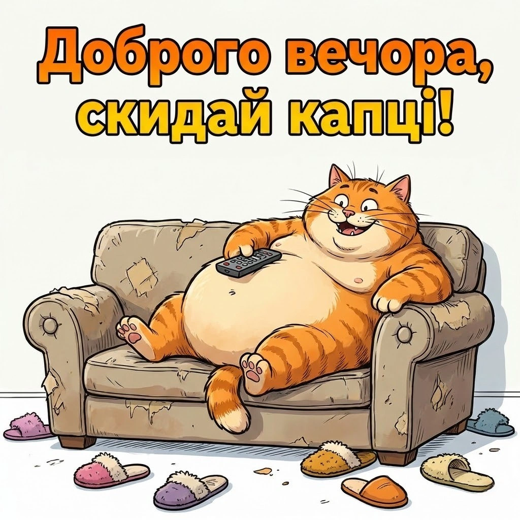 Доброго вечора, гарного відпочинку та добірка душевних листівок для вашого затишку