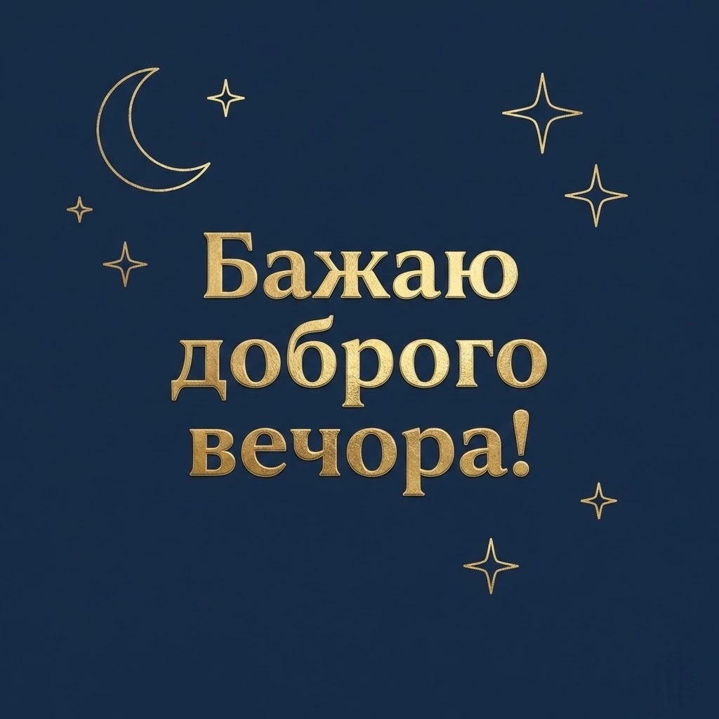 Побажання доброго вечора на українській мові: найкращі картинки та душевні листівки для затишку