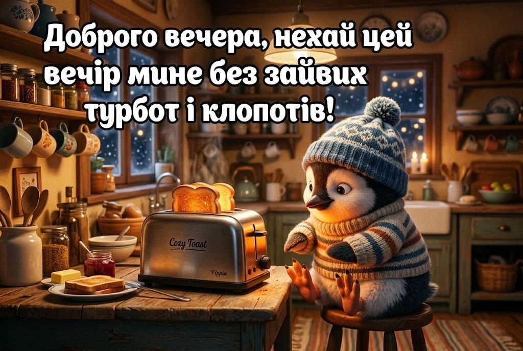 Доброго вечора: картинки та найтепліші листівки для затишного відпочинку