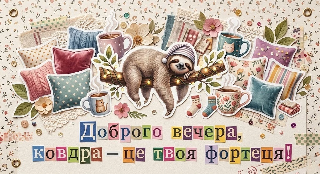 Доброго вечора: картинки та найтепліші листівки для затишного відпочинку