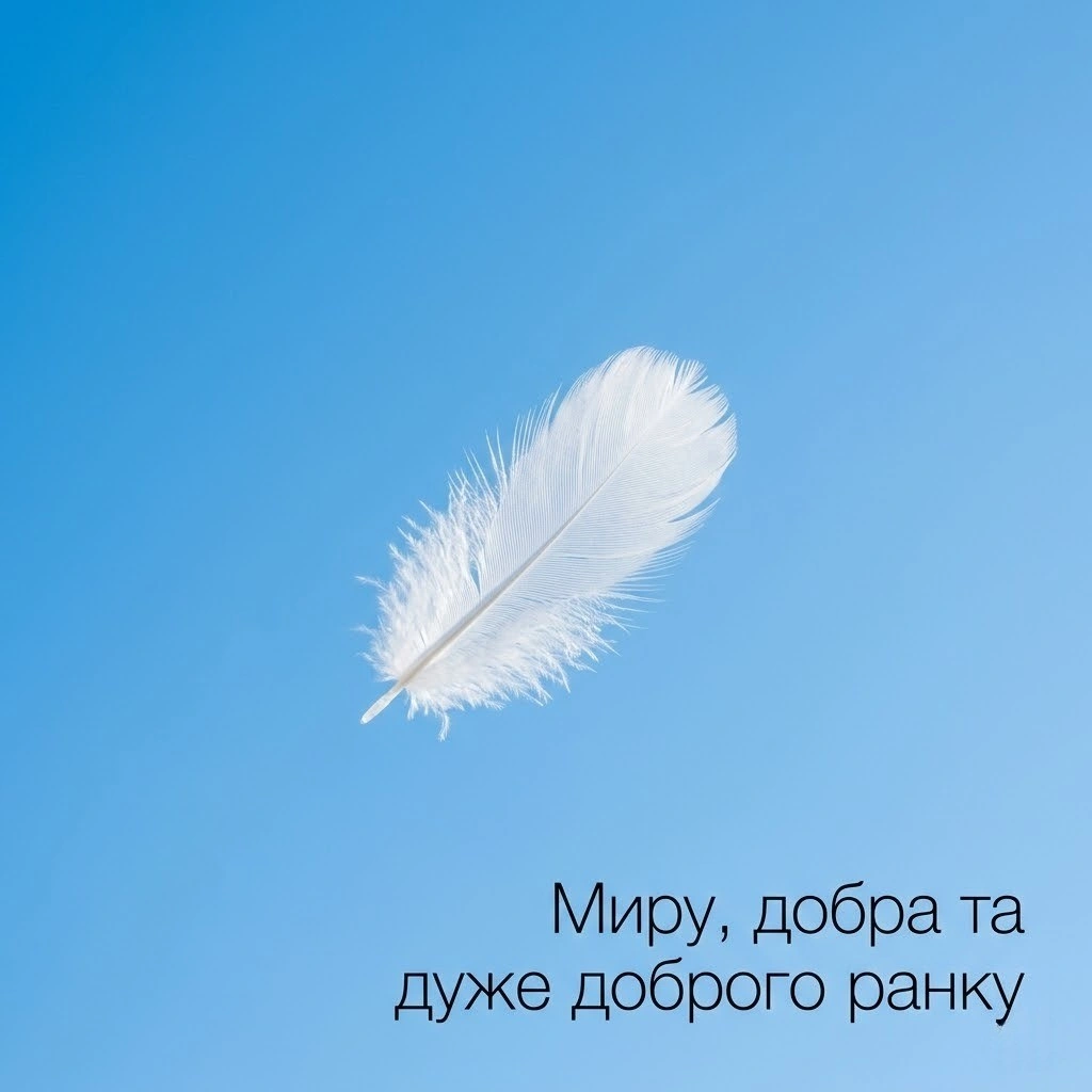 Доброго ранку та мирного неба над головою: надихаючі картинки та щирі побажання для близьких