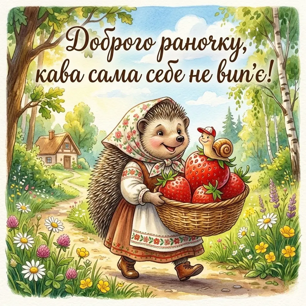 Доброго раночку та гарного дня: душевні картинки та яскраві листівки для найкращого настрою