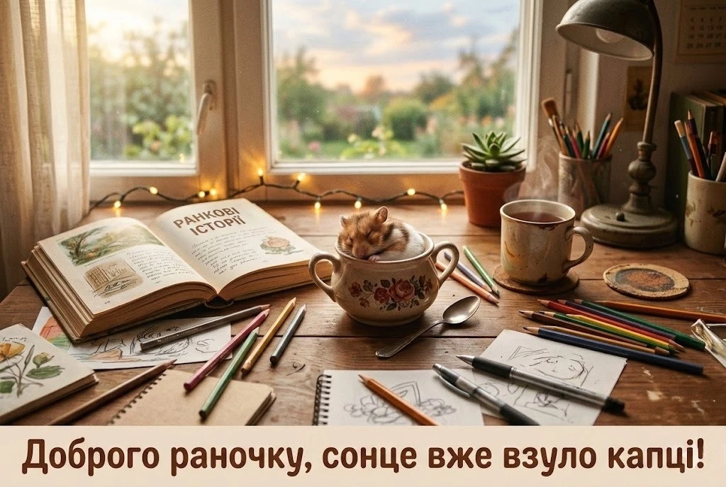 Доброго раночку та гарного дня: душевні картинки та яскраві листівки для найкращого настрою