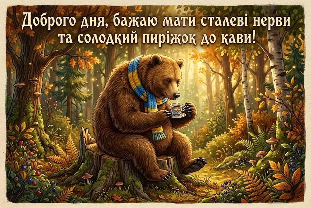 Доброго дня: картинки українською та патріотичні листівки для душевного привітання