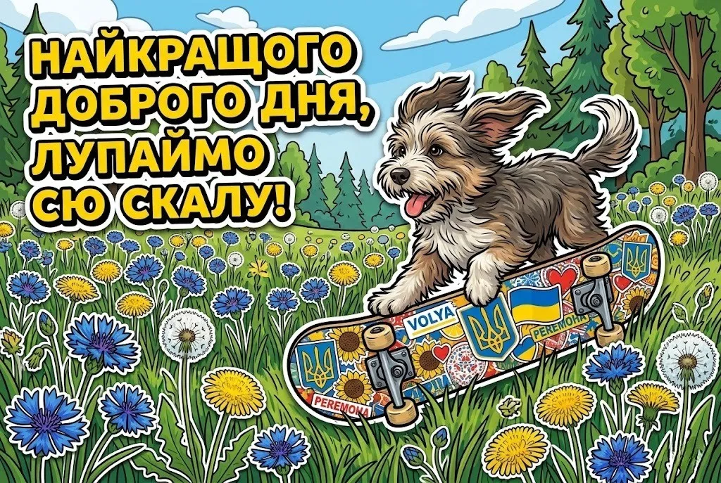 Доброго дня: картинки українською та патріотичні листівки для душевного привітання