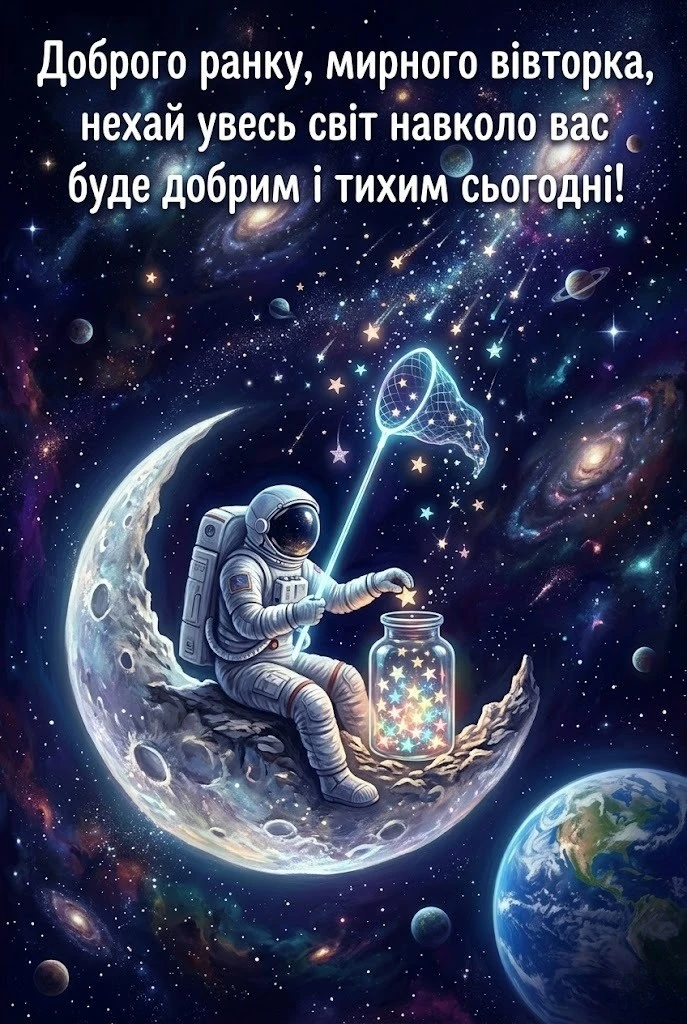 Доброго ранку, мирного вівторка: душевні картинки та щирі побажання