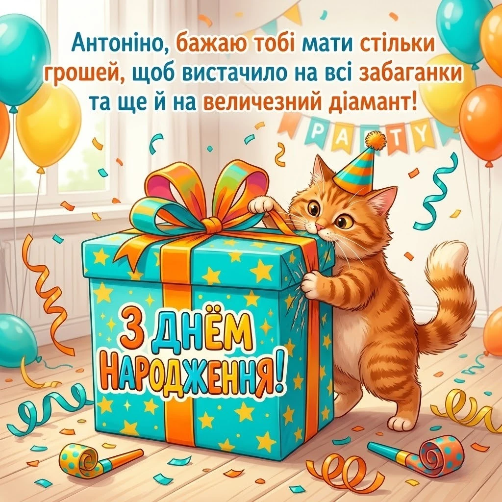 Щирі слова для Антоніни: як привітати іменинницю вдома та на роботі