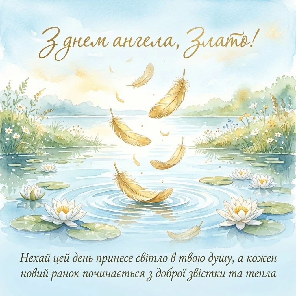 Привітання для Злати з іменинами: щирі побажання для душі та серця