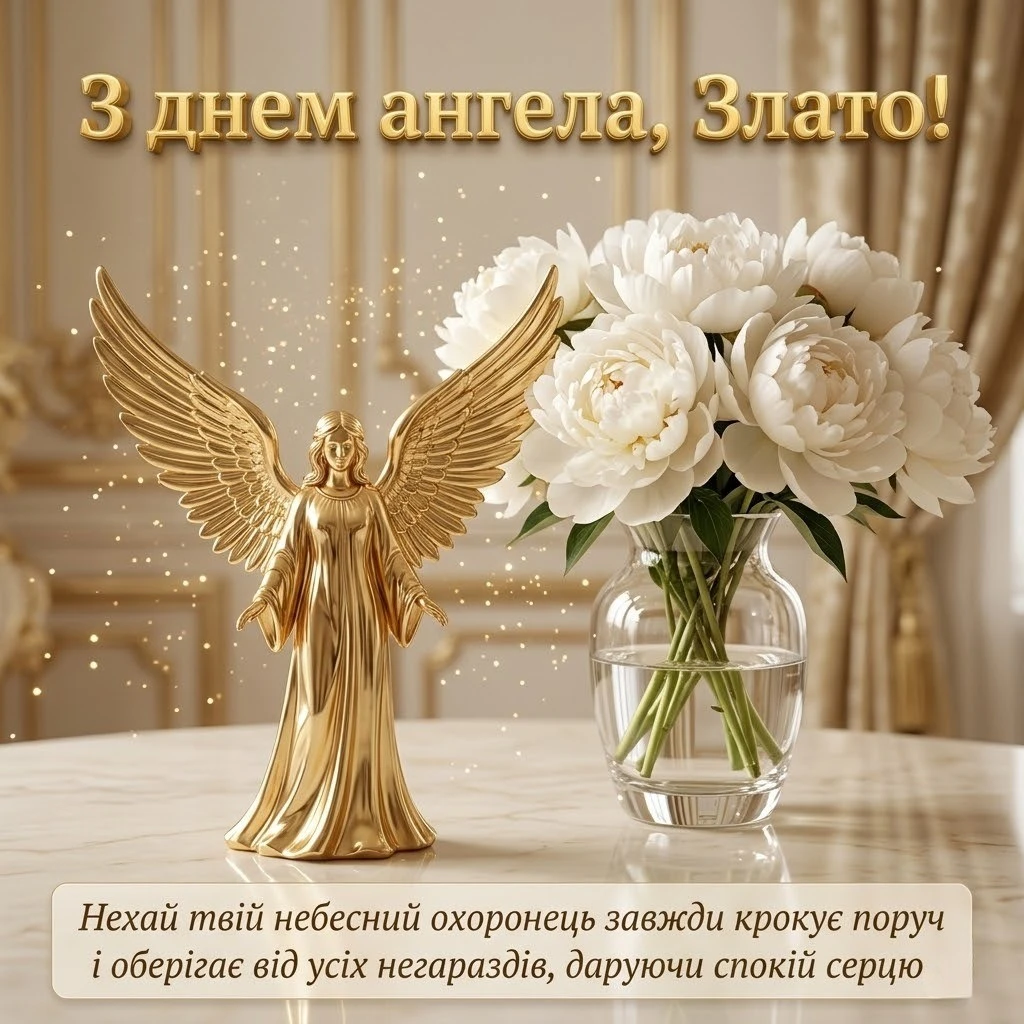 Привітання для Злати з іменинами: щирі побажання для душі та серця