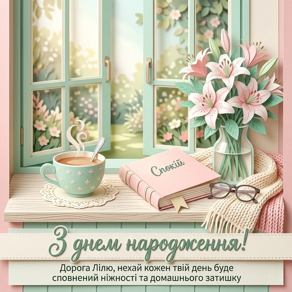 З днем народження, Ліля! Найкращі побажання для подруги, коханої та колеги
