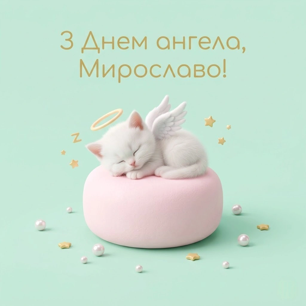 Мирослава святкує день ангела: ідеї для привітань, що зігрівають серце