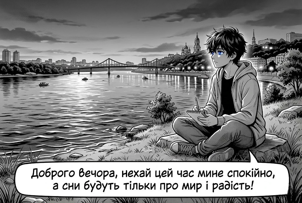 Доброго вечора, ми з України: затишні листівки та картинки, які можна скачати для душевного настрою