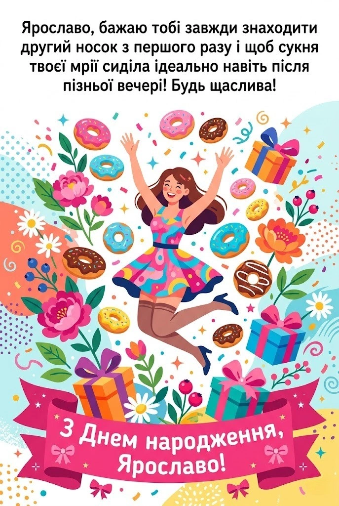 Свято Ярослави: велика колекція привітань для особливої жінки