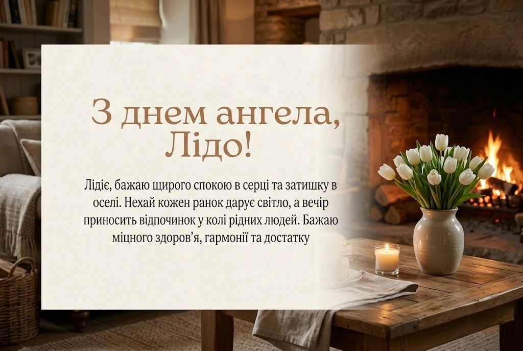День ангела Лідії: зворушливі побажання для найближчих