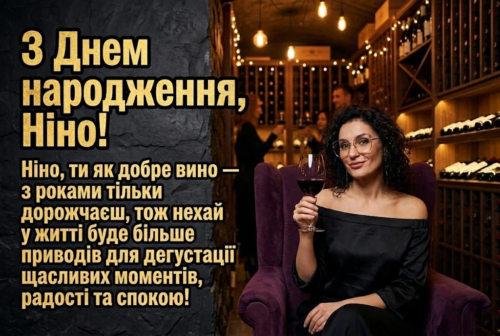 Привітання для Ніни з днем народження: від душі, для колег та друзів
