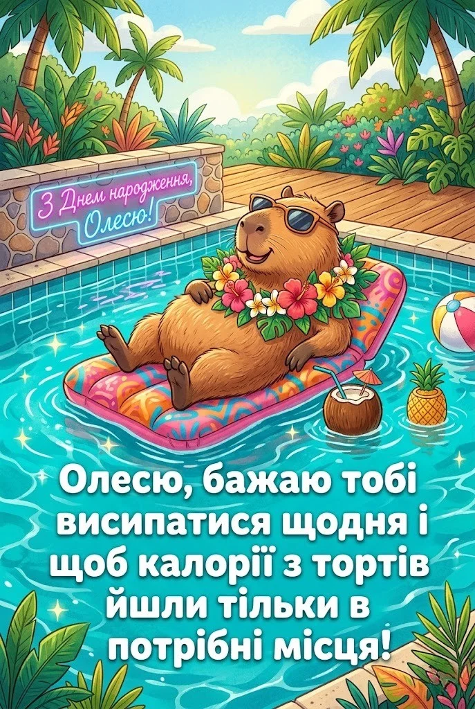 Олеся святкує: найкращі привітання з днем народження у картинках і текстах