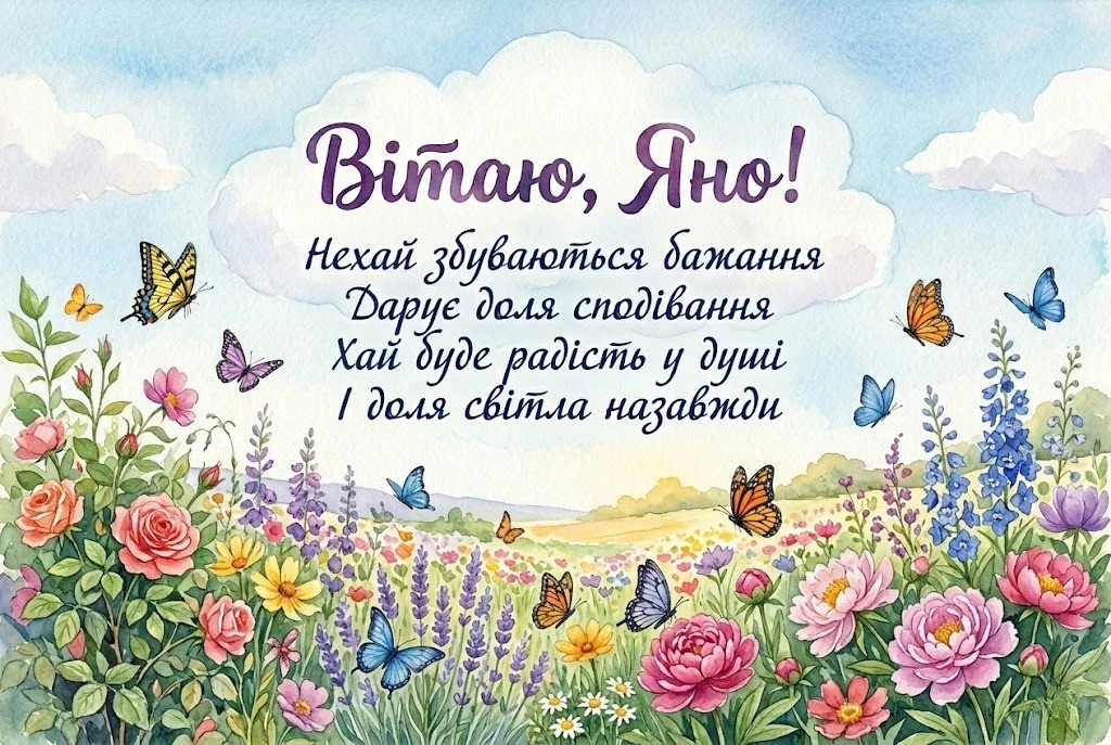 Свято Яни: як підібрати ідеальні картинки для привітання