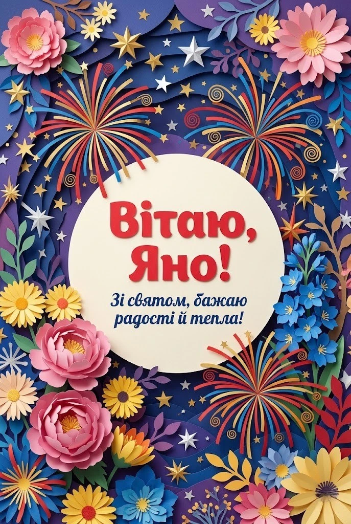Свято Яни: як підібрати ідеальні картинки для привітання