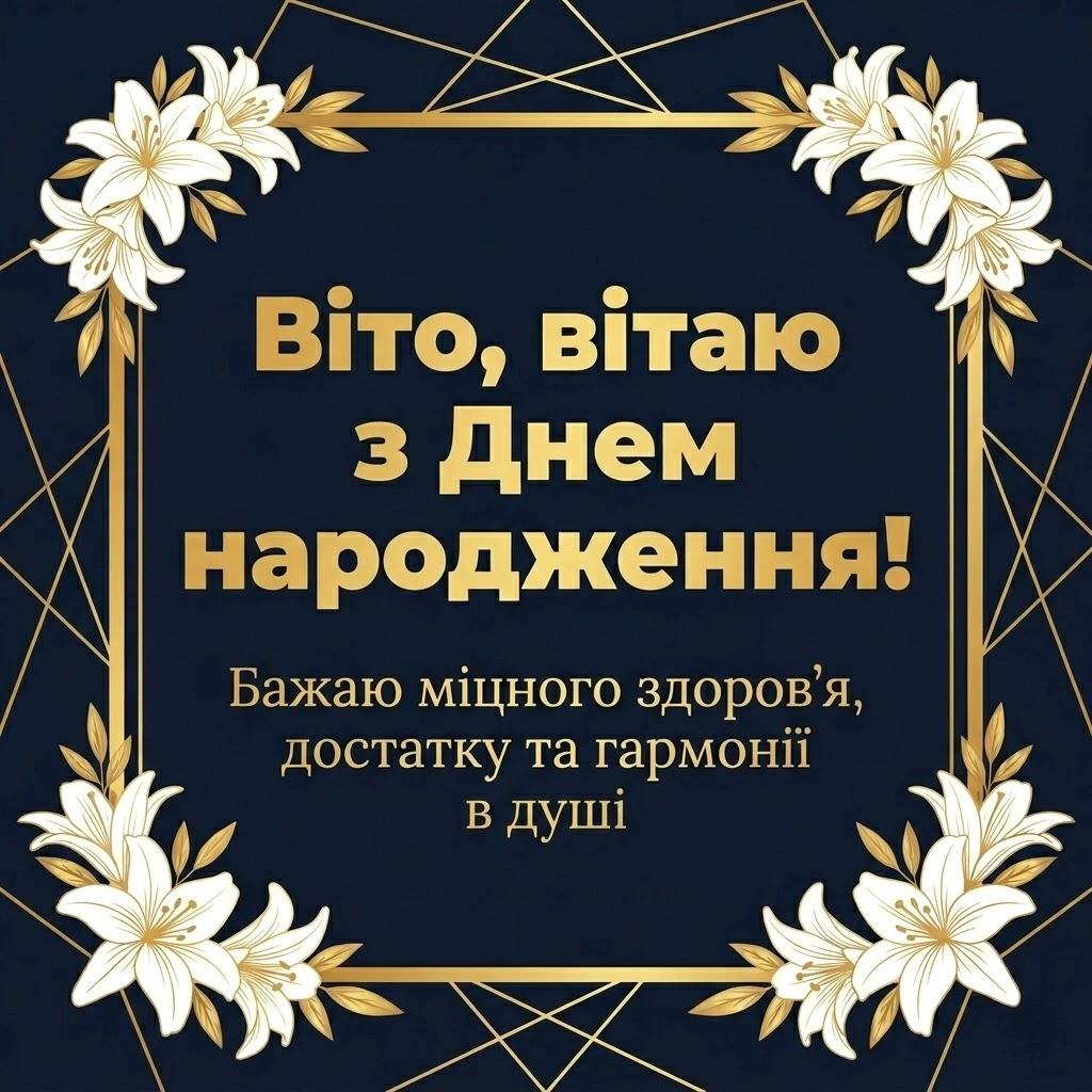 З днем народження, Віто! Щирі та яскраві побажання для неймовірної жінки