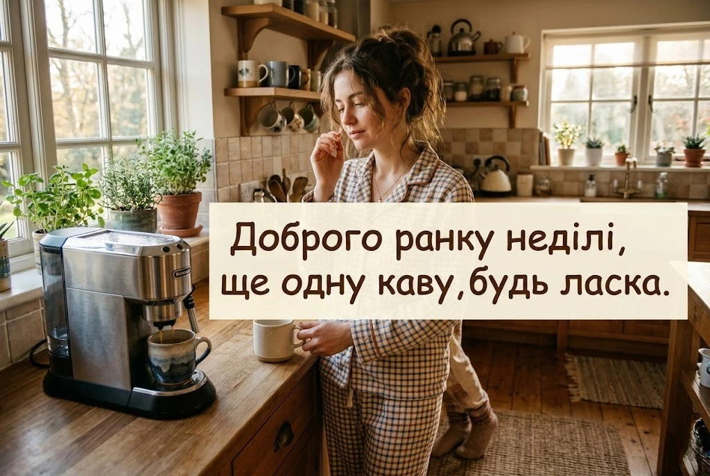 Доброго ранку неділі: картинки українською для натхнення та душевного відпочинку
