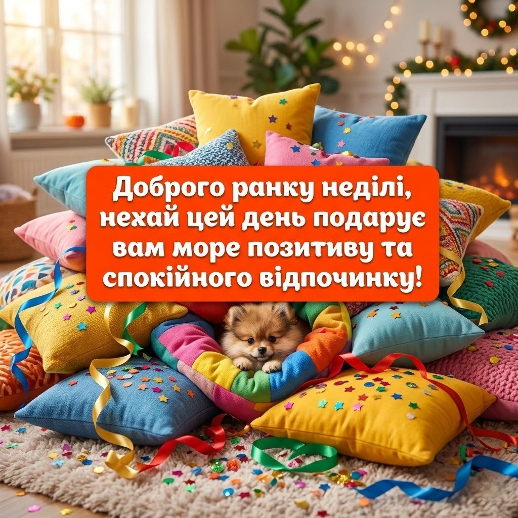 Доброго ранку неділі: картинки українською для натхнення та душевного відпочинку
