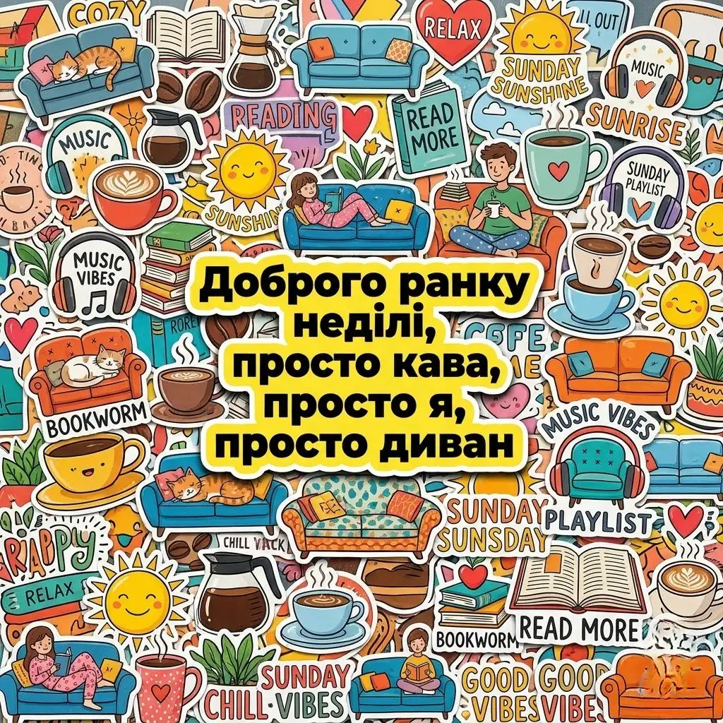 Доброго ранку неділі: картинки українською для натхнення та душевного відпочинку