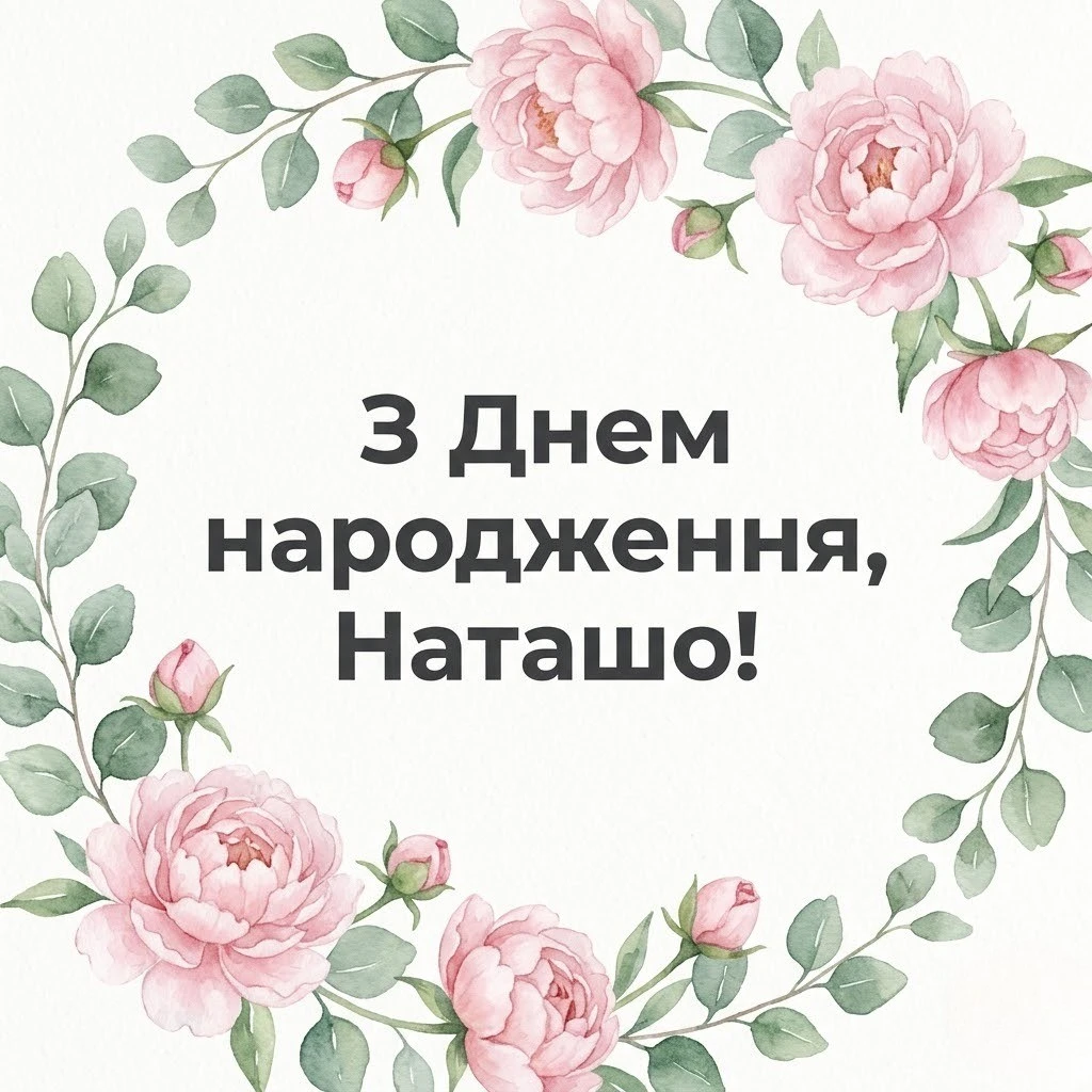 Натхненні вітання для Наталочки: оберіть ідеальні слова до свята