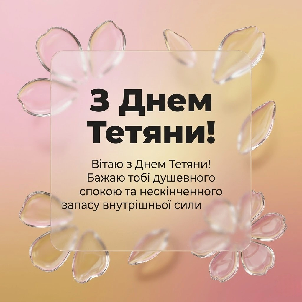Тетянин день: зворушливі слова, що торкаються самого серця