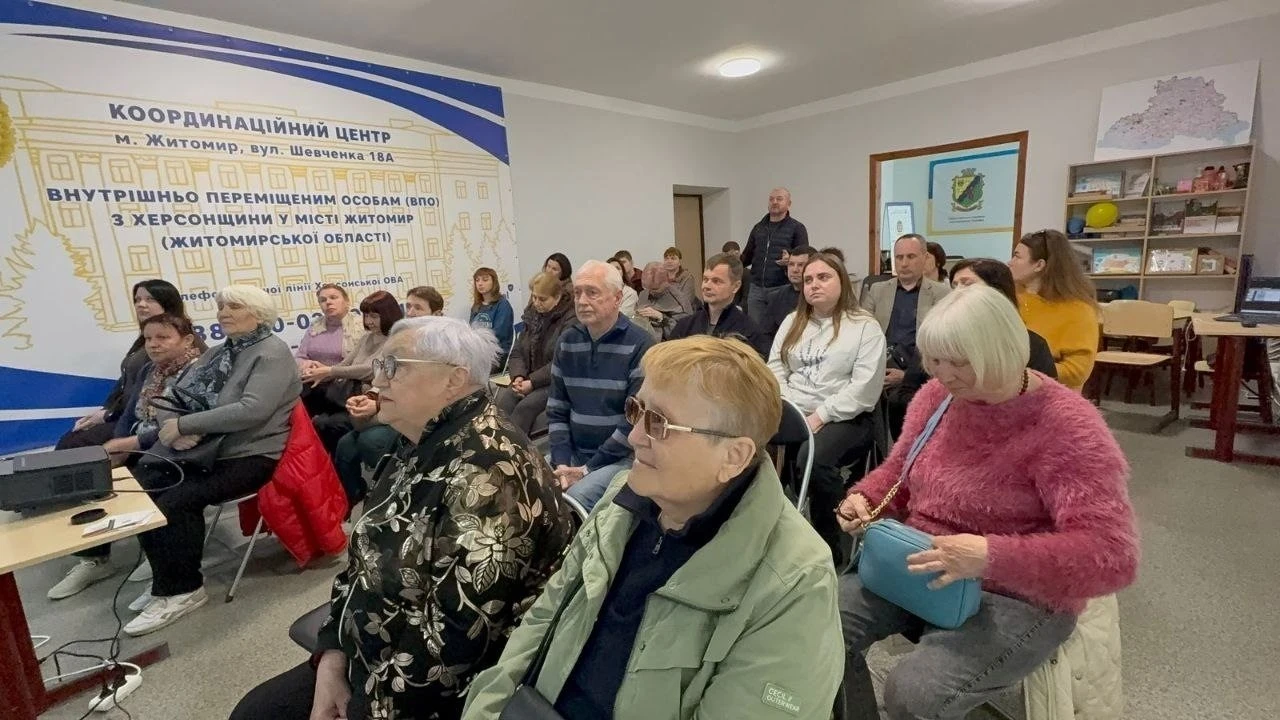У Житомирі переселенцям показали історію становлення Олексія Вадатурського
