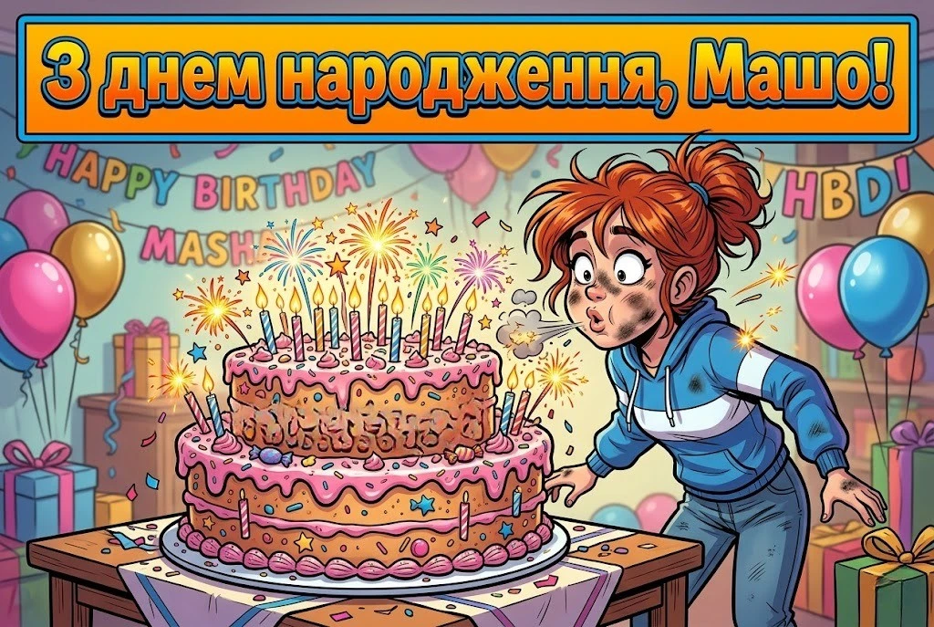 З днем народження, Машуню: зворушливі слова від серця