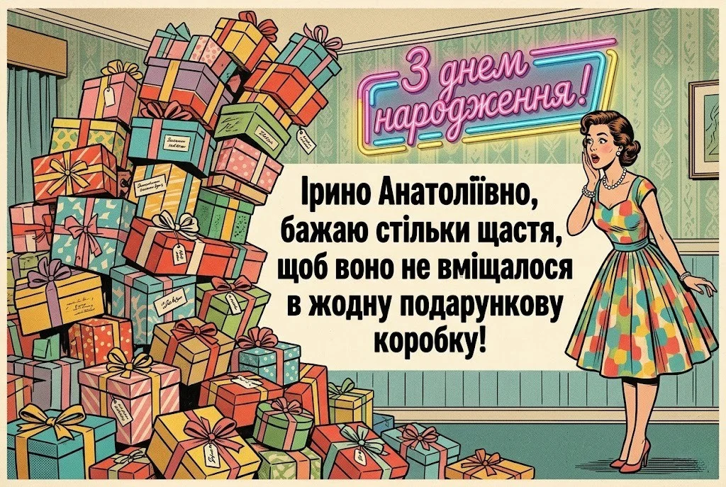 Ірина Анатоліївна, з днем народження: вітання, що зігрівають серце