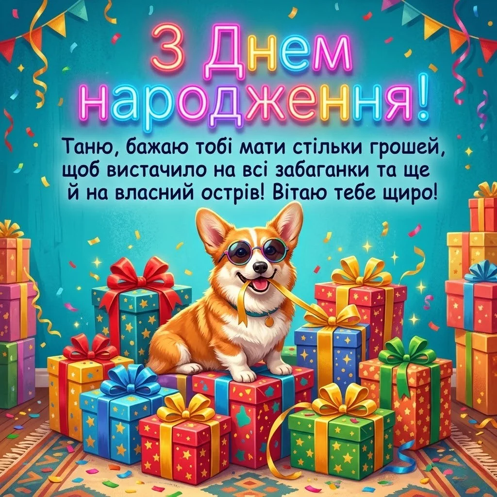 Особливі слова для Тетяни у день її народження: від серця до серця