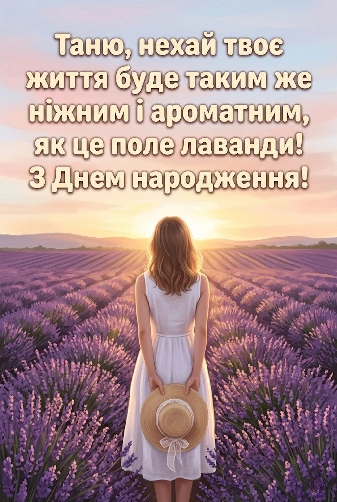 Особливі слова для Тетяни у день її народження: від серця до серця