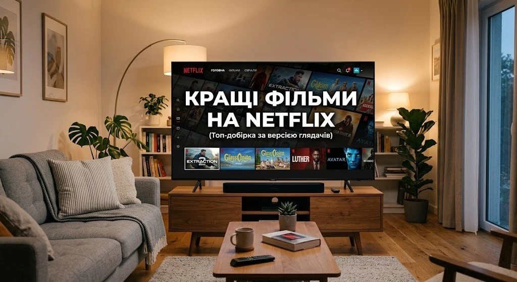 Кращі фільми на Netflix, за якими не соромно провести вечір